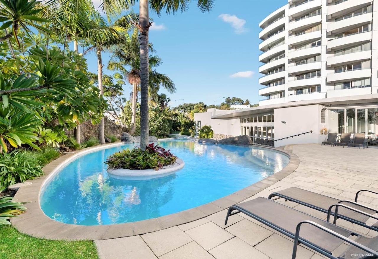 Le Mirage- Stylish, Central Apartment With Pools, Sauna, More Auckland Kültér fotó